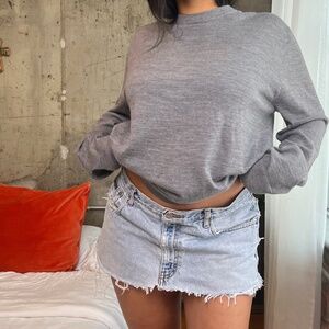 men's merino wool banana republic crewneck